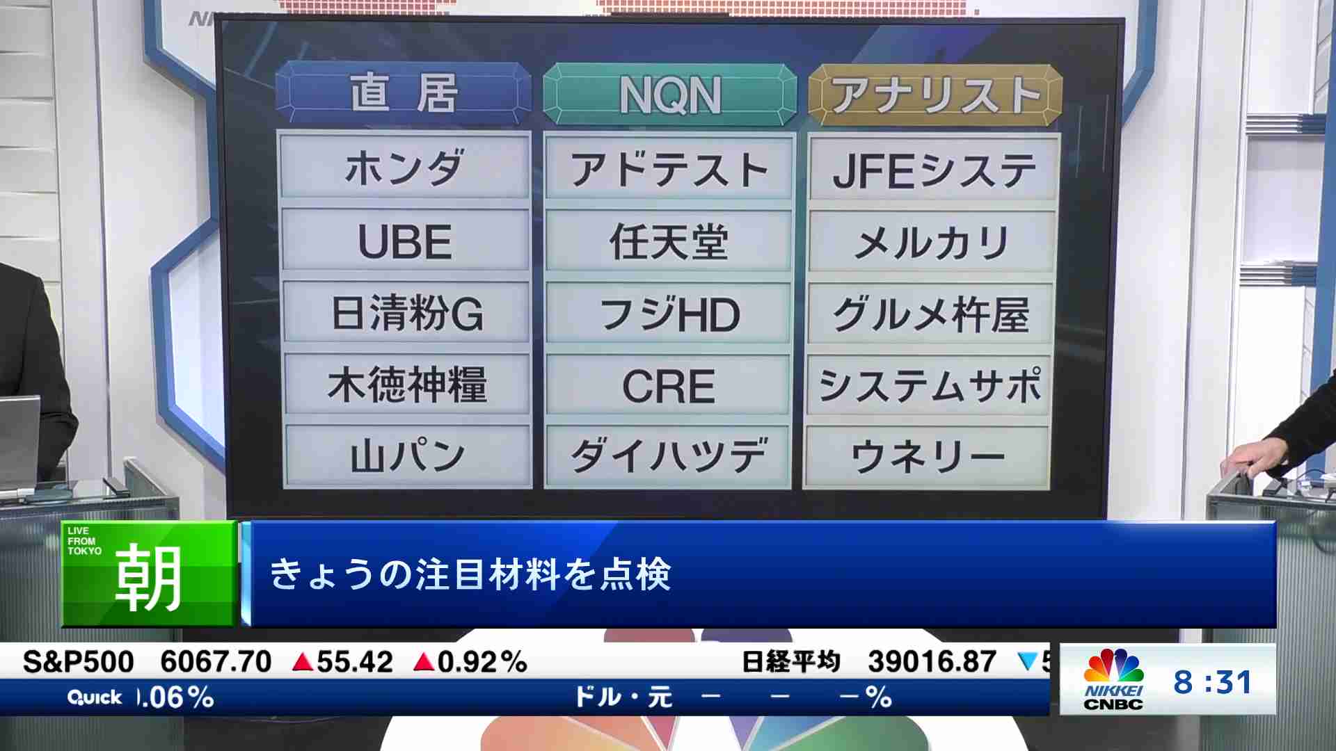 お宝とって出し(2025/01/29) | 日経CNBC online