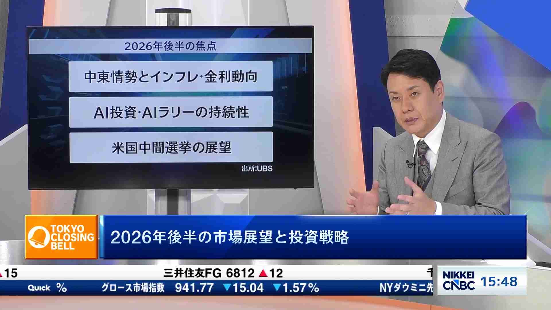 2026年後半の市場展望と投資戦略 - Insight | 日経CNBC online